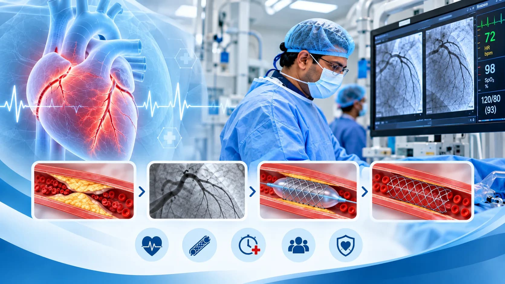 Understanding Coronary Angiography & Emergency Stent Angioplasty